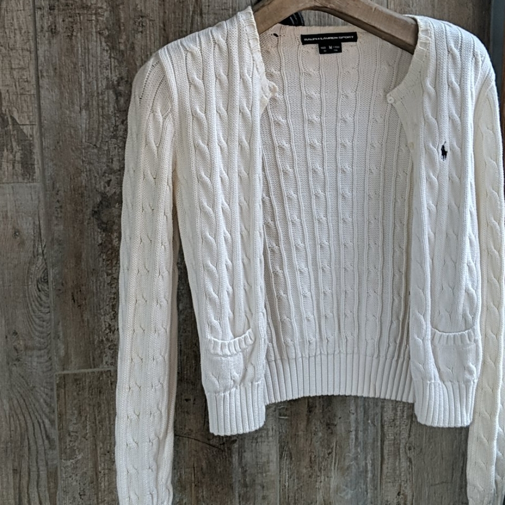White Cardigan